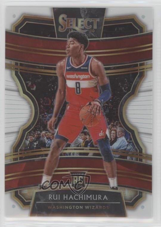 2019-20 Panini Select Concourse White Prizm 61/149 Rui Hachimura #51 4z8