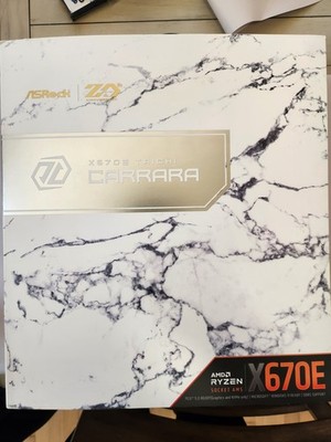 ASRock X670E Taichi Carrara AMD AM5 DDR5 Wifi Motherboard - X670ETAICHICARRARA