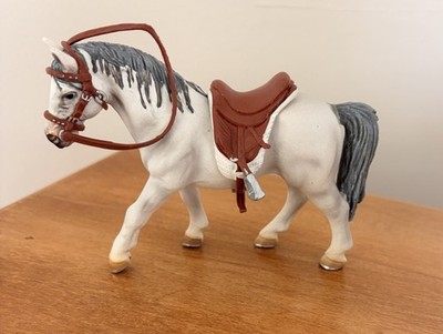 Schleich Horse LIPIZZANER MARE Gray White 2001 Retired Vintage Germany