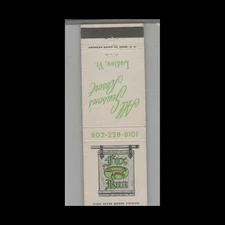 Matchbook Cover - Fox - Fox Run Ludlow, VT