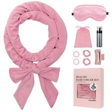 Diadema con varilla para rizar sin calor, rizador de pelo de terciopelo para uso