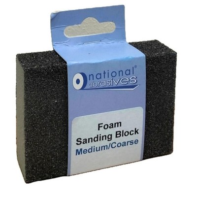 National Abrasives Schaum Schleifblock mittel/grob