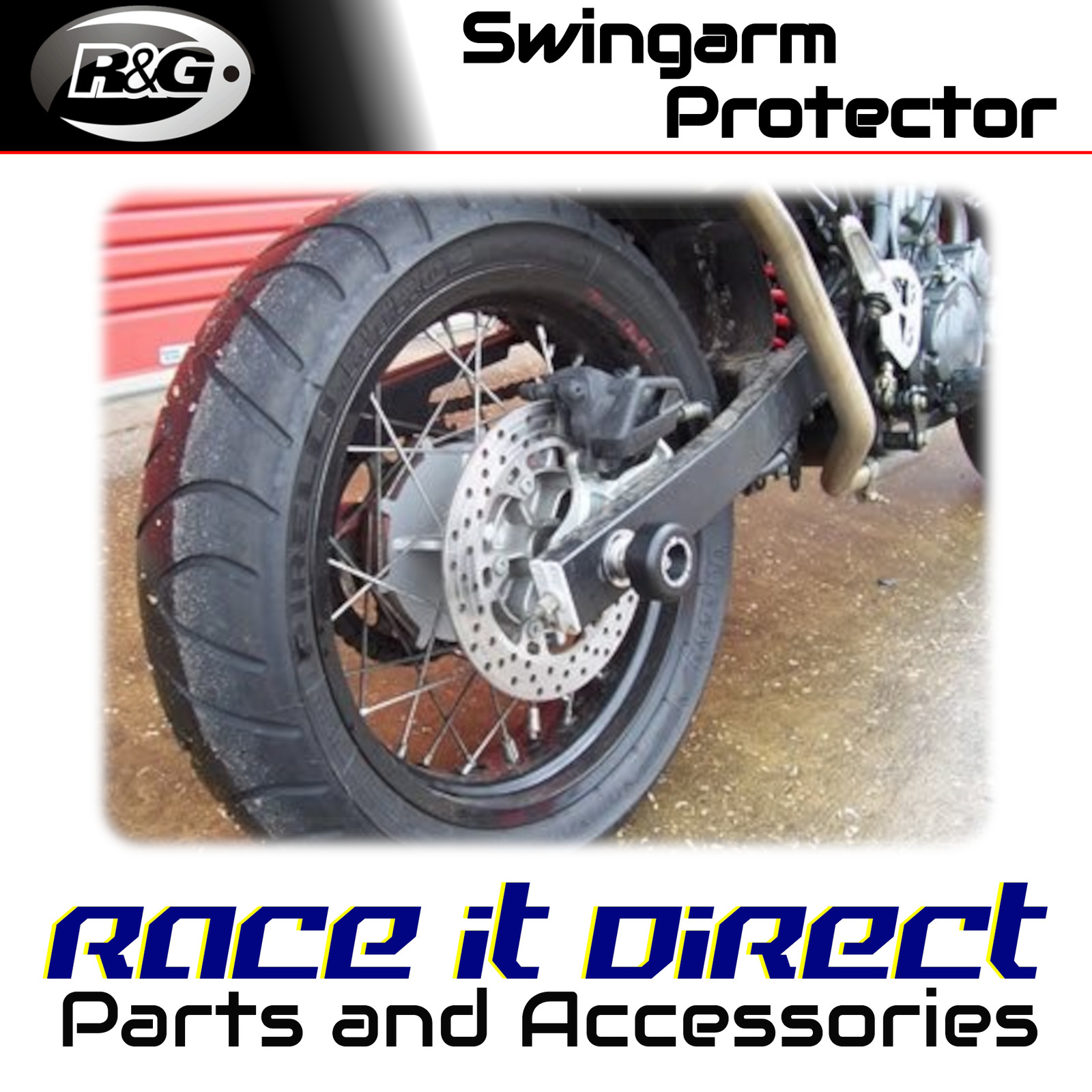 Swingarm Protectors for Yamaha XT660Z Tenere 2009-2016 R&G