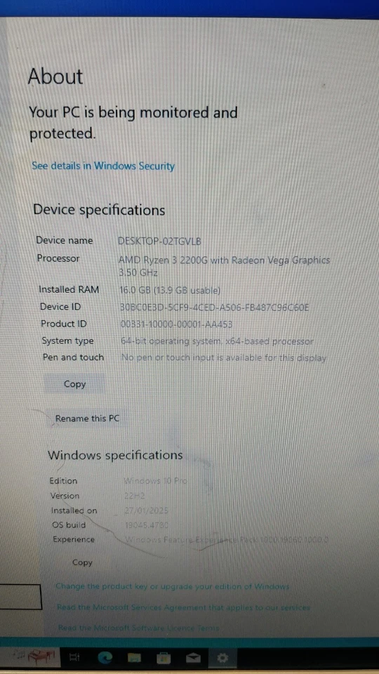 HP Pavilion 590-p0027na AMD Ryzen 3 3.5Ghz 16 GB DDR4 1 TB SSD Geforce GTX1050 - Image 2 of 4