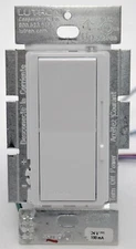 Lutron Diva Dimmer LED Light Switch WHITE- Model DVCL-153P-WH Single Pole 3-Way
