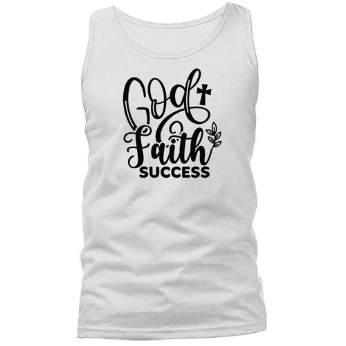 Camiseta sin mangas God Faith Éxito Cristiano Religioso Dios Biblia Iglesia Jesucristo - Imagen 11 de 11
