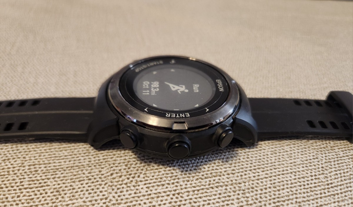 Epson ProSense 347 GPS heart-rate watch Seiko