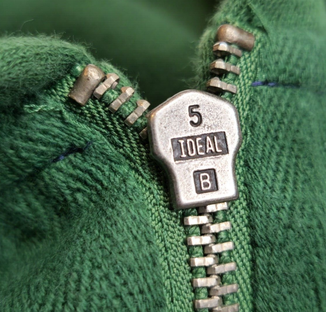 90s POLO RL zip up foodie green USA 鹿の子 Vintage Polo