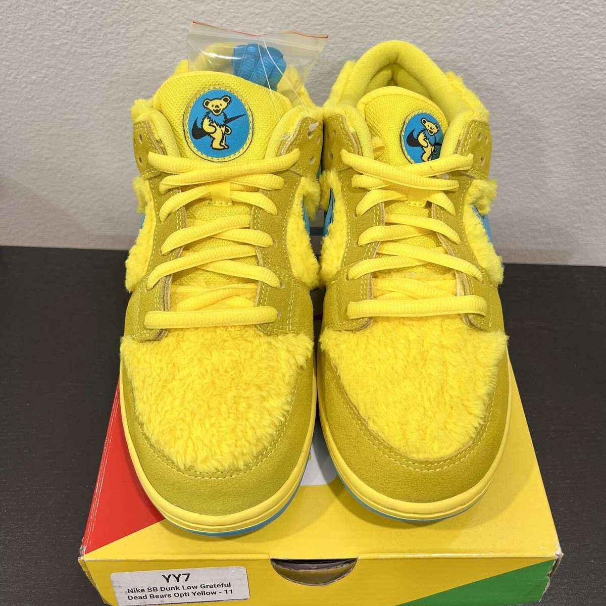 公式正規品!★SB DUNK LOW PRO GRATEFUL DEAD OPTI YELLOW Size 11 - Nike Dunk Low SB x Grateful Dead Bears Opti Yellow