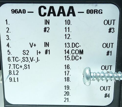 Watlow 96A0-CAAA-00RG 100-240 v AC/DC Temperature Controller w/ Display - Photo 5/5