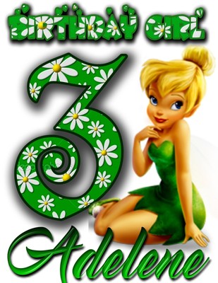 Personalized Tinker-Bell Birthday T 