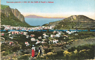 R640163 Panorama Generale e Vista dei due Golfi di Napoli e Salerno
