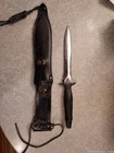 RARE US 1977 GERBER MK2 Commando Fighting Knife BLACK ** GREAT GIFT * * — photo 1