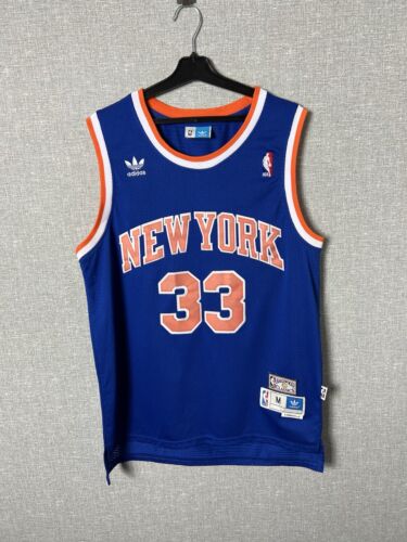 New York Knicks Patrick Ewing #33 Adidas Jersey Sleeveless Size M