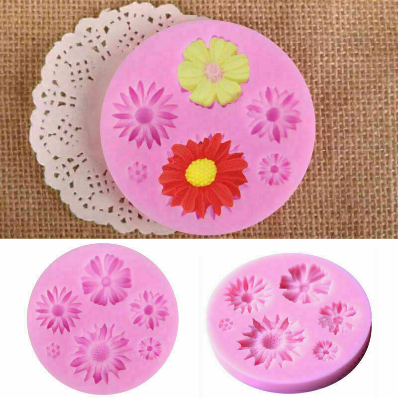 Essbare Reispapier-Dekoration – 100 Stück Blumenformen Für Kuchen, Cupcakes & Backwaren