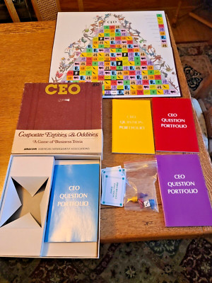 Amacom Boardgame CEO - Corporate Entities & Oddities