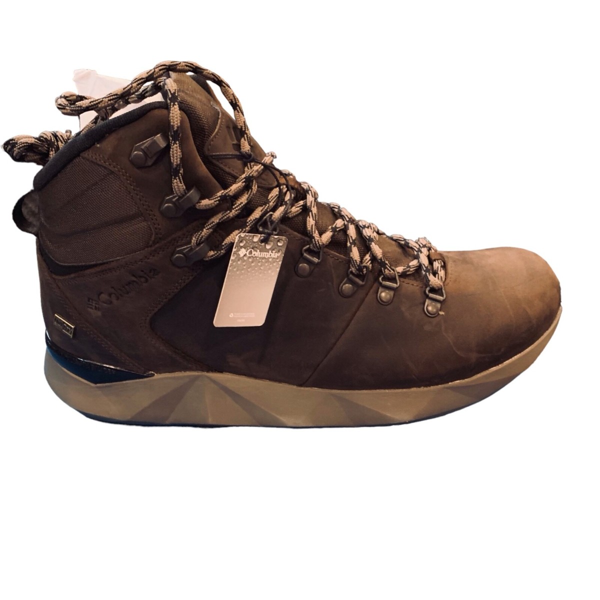 columbia facet sierra outdry mens boots brown leather | eBay display picture 2