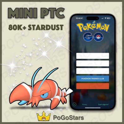 shiny clauncher pokemon card Pokémon PTC GO - Shiny Clauncher - 80K Stardust✨Read Description✨