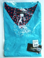 Women's Koi 374 Basics Katie Top Electric Blue Scrub Top, Size: 3X, NEW