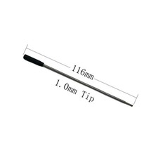 4.5" 116mm Long Ballpoint Metal Pen Refill Fits For Cross 8513 8511 Tip:1.0mm