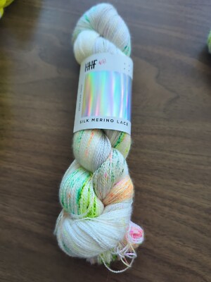 1 Skein Hedgehog Fibers Silk Merino Lace Anime 700m 50/50 Silk/Merino