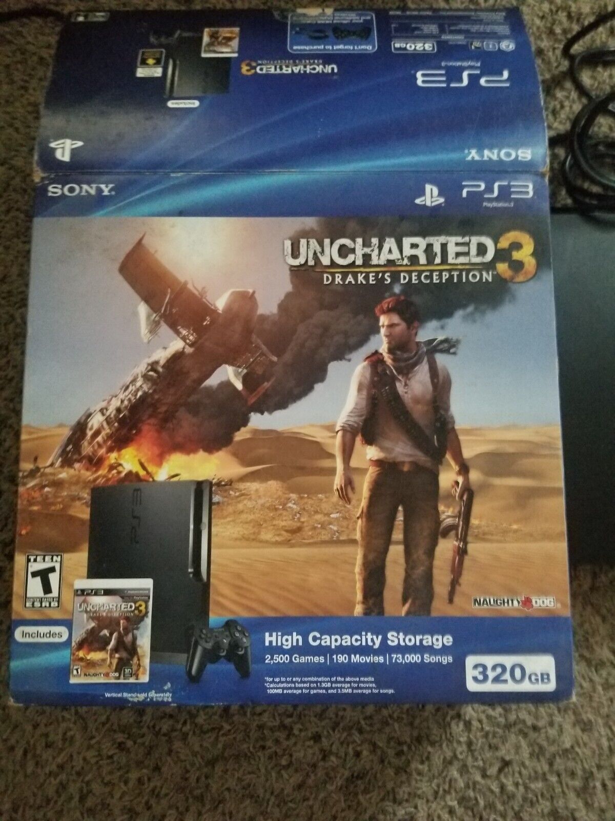 PS3 320GB Uncharted 3 Bundle