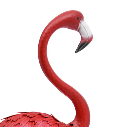 3pcs Gardens Flamingos Statue Red Flamingos Yard Sculpture Home Art Decors Set - Picture 15 of 20
