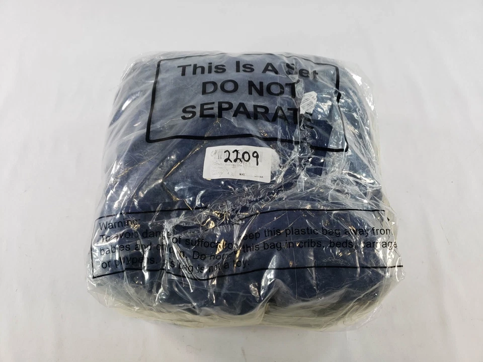 CHENGU Spandex Chair Sashes Wedding Chair Bands Deep Blue, 100 Pcs - Image 2 of 4