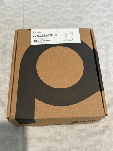 NEW Plantronics Voyager 4320 UC Bluetooth Wireless Headset - Photo 2 sur 3