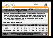 2019 Topps Chance Sisco Advanced Stats #529 -/150 - Baltimore Orioles