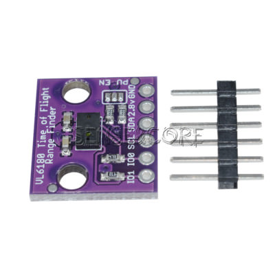 VL6180X Time-of-Flight Distance Sensor Carrier with Voltage Regulator New-