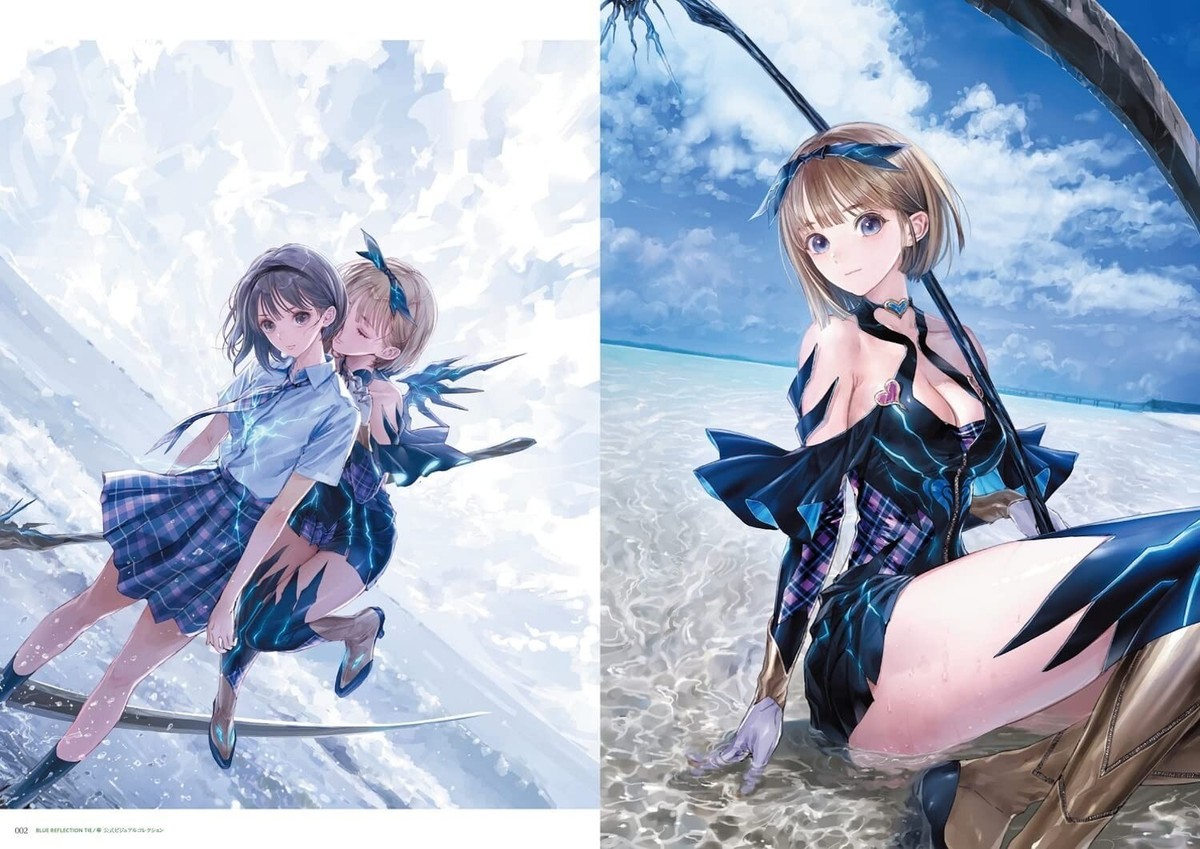 BLUE REFLECTION Second Light Tie Official Visual Collection Art
