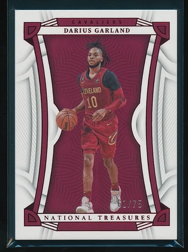 Darius Garland 2022-23 Panini National Treasures Red #49 61/75