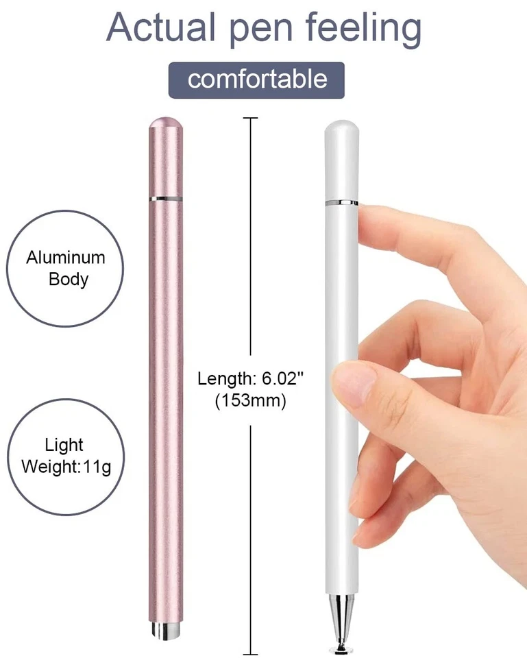 Pencil Stylus For iPad iPhone Samsung Galaxy Tablet Phone Pen Touch Screen - Image 2 of 4