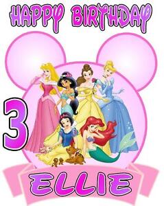 Disney Princess Age Chart