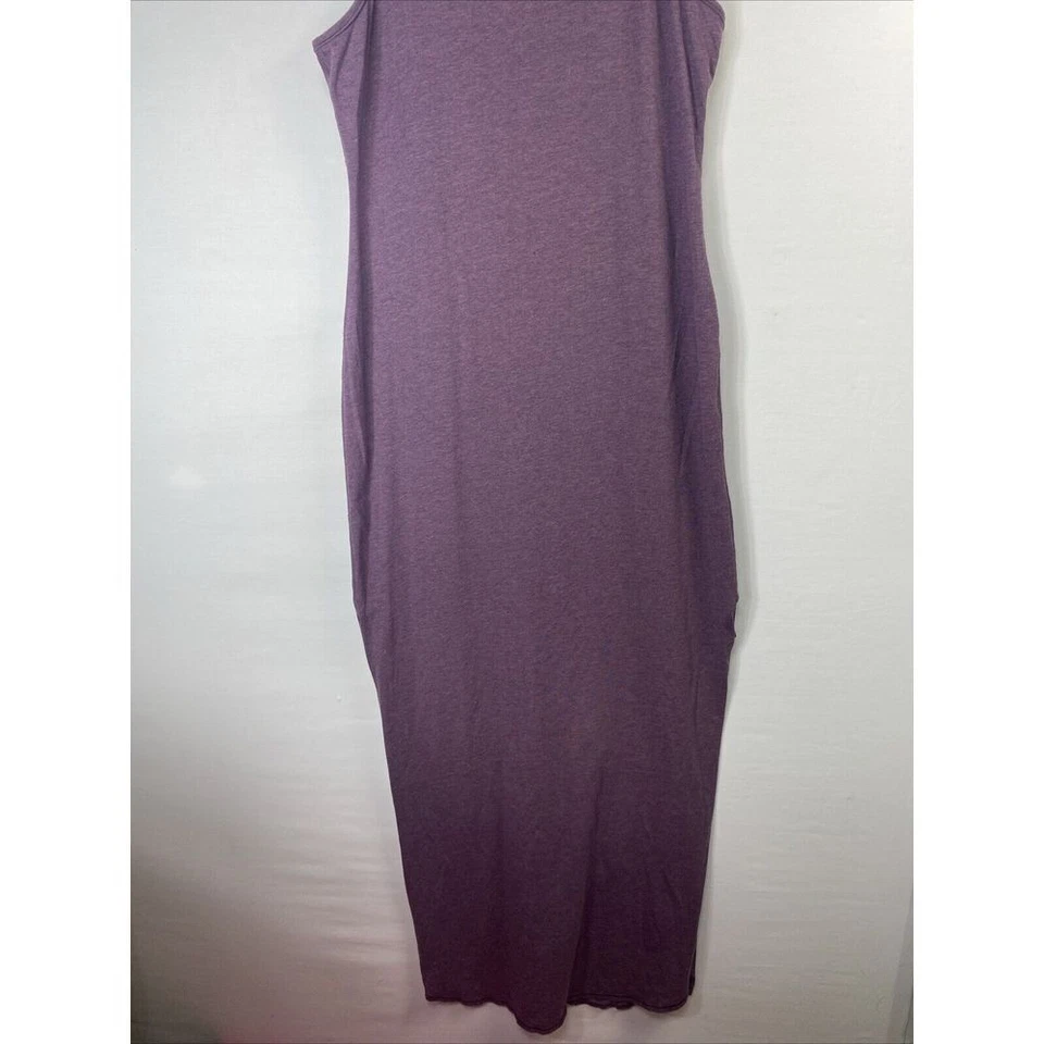 Платье макси Lululemon All Yours Tank приблизительный размер 14 увеличенный крой фиолетовое 5863 - Изображение 4 из 4