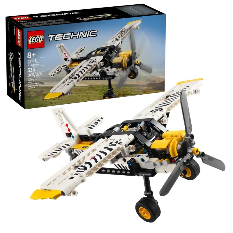 LEGO 42198 Aereo Bush Technic: Prezzo Migliore per Regalo Bambini