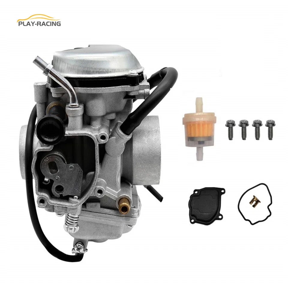 Se adapta a carburador y colector de admisión Yamaha Big Bear 350 Wolverine 350 1996-2005 Foto 3 de 4