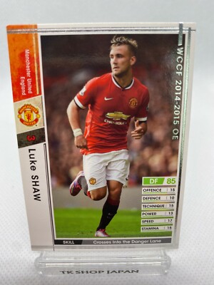 Panini WCCF Footista 2014-15 Luke Shaw Manchester United FC A022/147