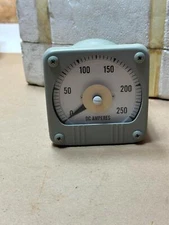 Yokogawa Ram Meter DC Ammeter 0-250DCA DB14 101013MT