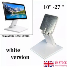 Monitor Stand 10-27'' VESA Monitor Stand Base Tilt LCD Touchscreen Holder Stand