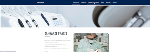WordPress-fertige Website - Homepage Website | Arzt | Praxis | Template #002 - Video 1 of 1