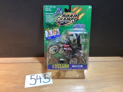Road Champs MXS Brian Deegan Jakks Cr Rare Dirt Bike Toy