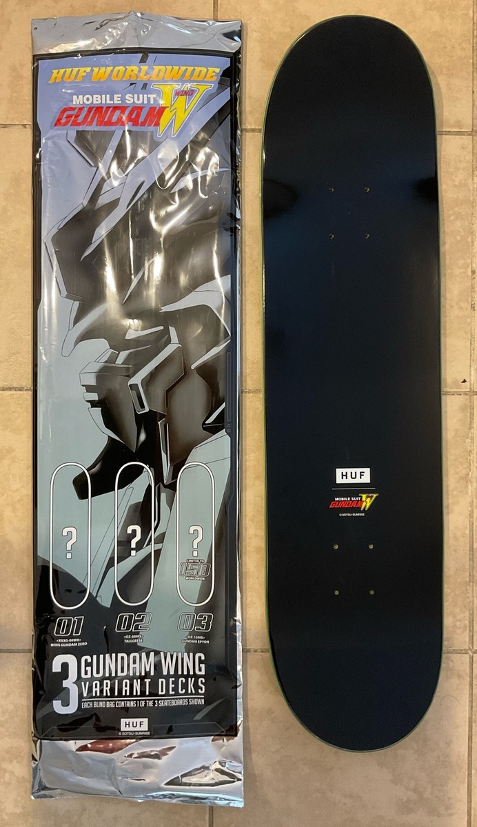 HUF GUNDAM Suit WING MOBILE BLIND BAG Skateboard deck TALLGEESE | eBay