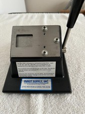 Polaroid 1" X 1.25" Film Manual Die Cutter Vintage - Cast Iron Base Instant Film