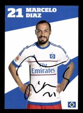 Marcelo Diaz Autogrammkarte Hamburger SV 2015...