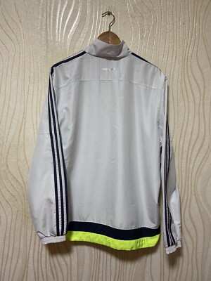 REAL MADRID 2015 2016 HOME PRE MATCH FOOTBAL SOCCER JACKET ADIDAS