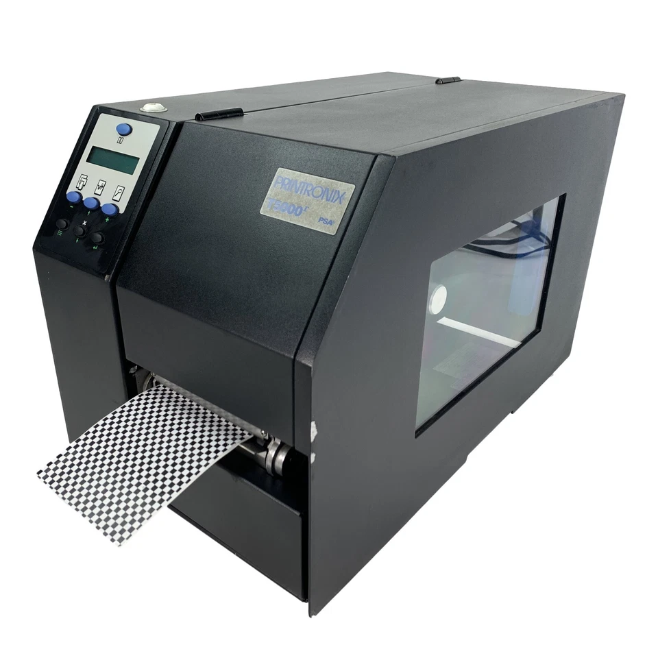 Printronix T5204r Thermal Transfer Barcode Label Printer LAN USB Serial Parallel - Image 2 of 4