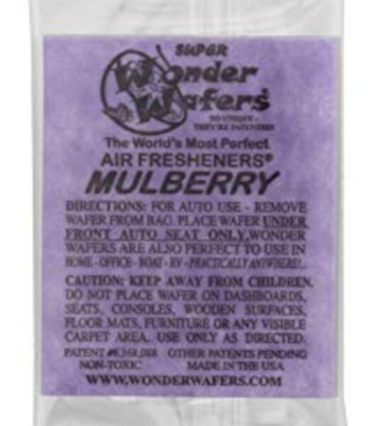16 Wonder Wafers MULBERRY ScentAmazingly Fresh Air Freshener Home