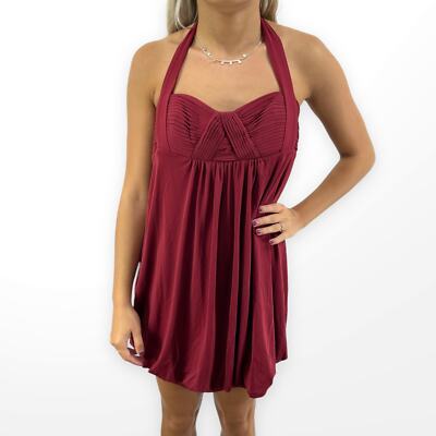 00s BCBGMAXAZRIA Vintage Red Halter Top Sweetheart Neckline Mini Dress | eBay 00s BCBGMAXAZRIA Vintage Red Halter Top Sweetheart Neckline Mini Dress | eBay